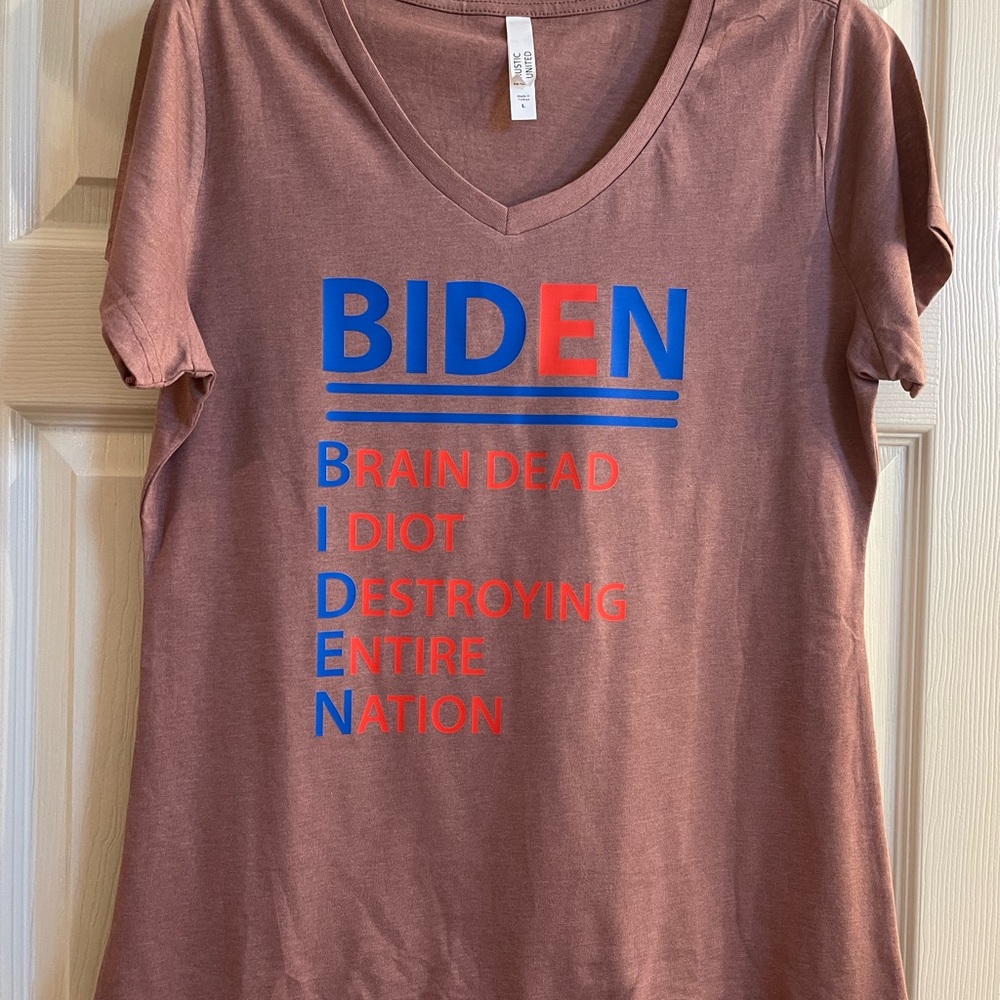 Brown Graphic Short Sleeve Tee